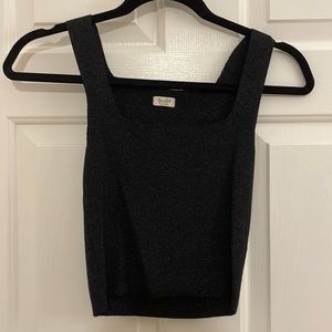 John Galt sparkly crop top